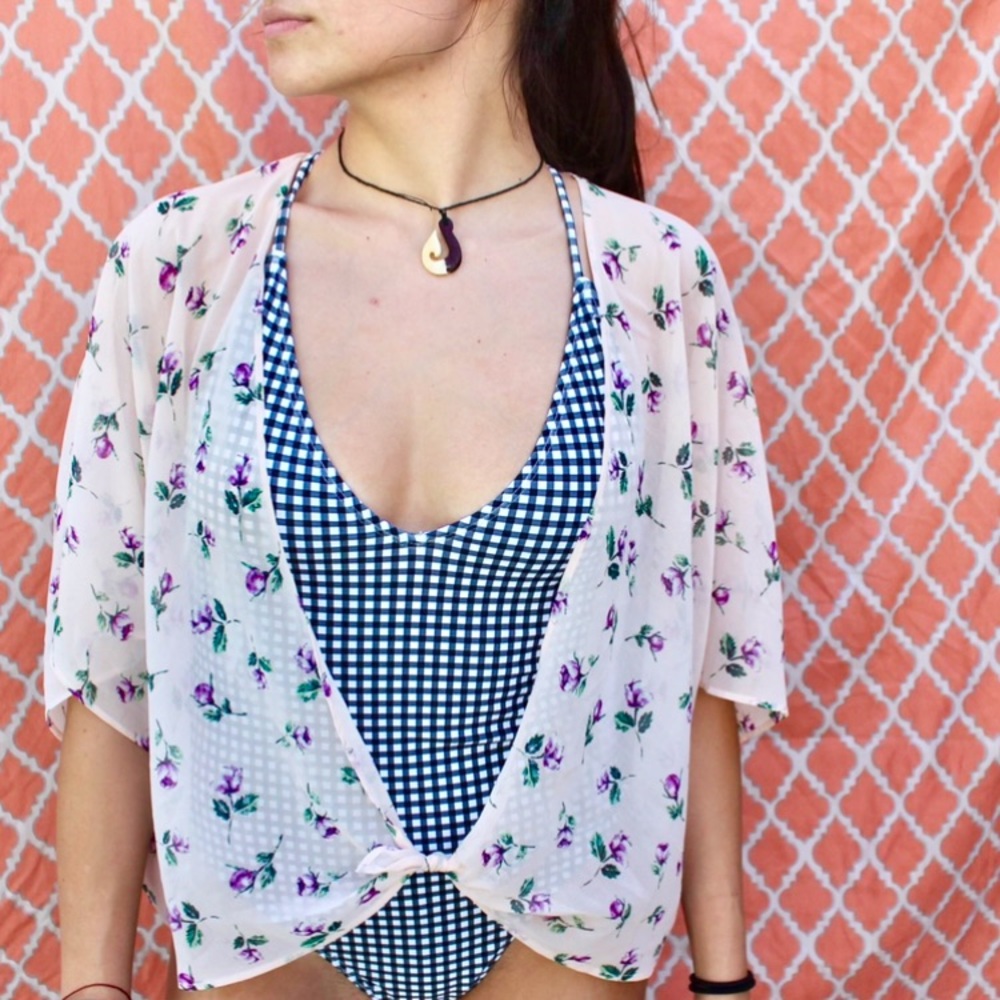 Flower print Cover up🥀